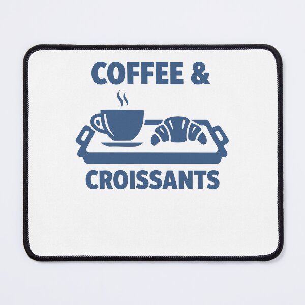 Item preview, Breakfast Coffee Croissants Breakfast Funny Brunch designed and sold by LuminOrb.