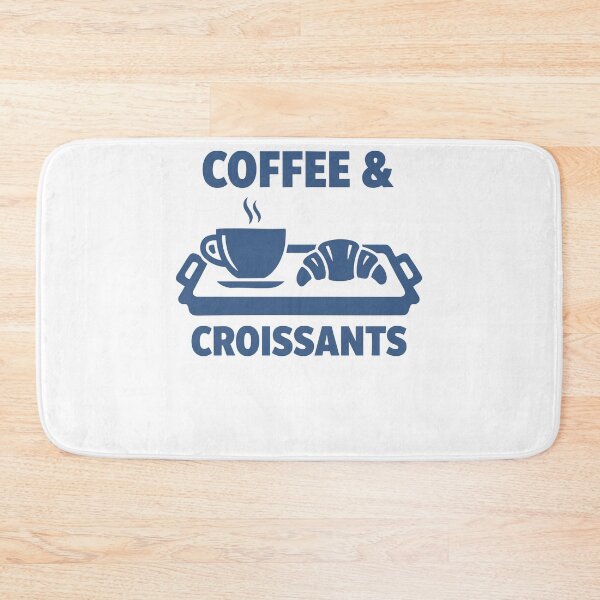 Item preview, Breakfast Coffee Croissants Breakfast Funny Brunch designed and sold by LuminOrb.