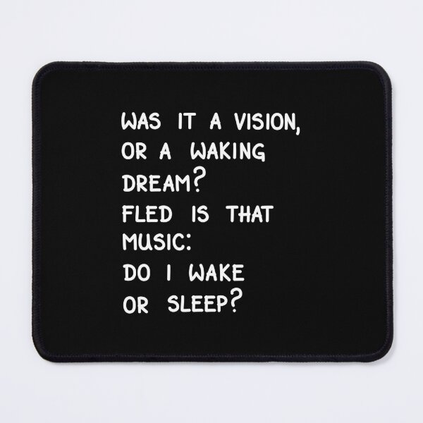 Item preview, Was It A Vision Or A Waking Dream, John Keats Quote designed and sold by Mooi Studio.