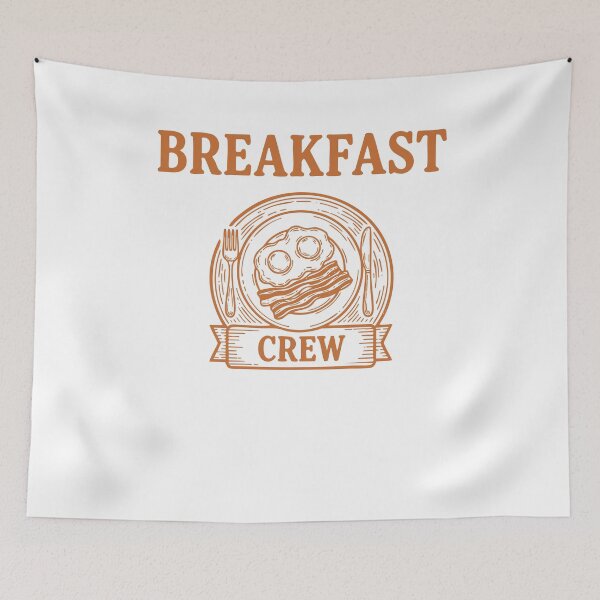 Item preview, Breakfast Crew Brunch Coffee Bacon Pancake designed and sold by LuminOrb.