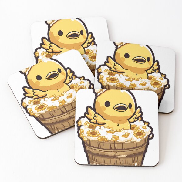 Item preview, Duckling Sunflower Bubble Bath designed and sold by pumsquare.