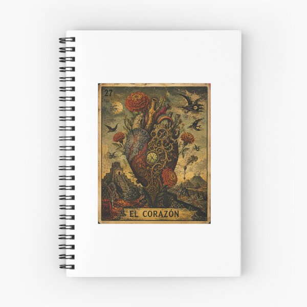 Item preview, Sacred Heart & Mayan Pyramids Gothic Fantasy Wall Art designed and sold by marianka91.