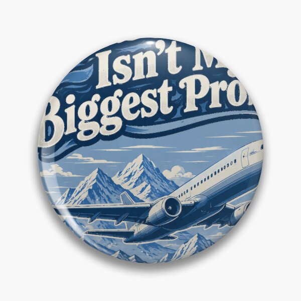 Item preview, Turbulence Isn't My Biggest Problem Airplane Flight designed and sold by JMDesignHub.