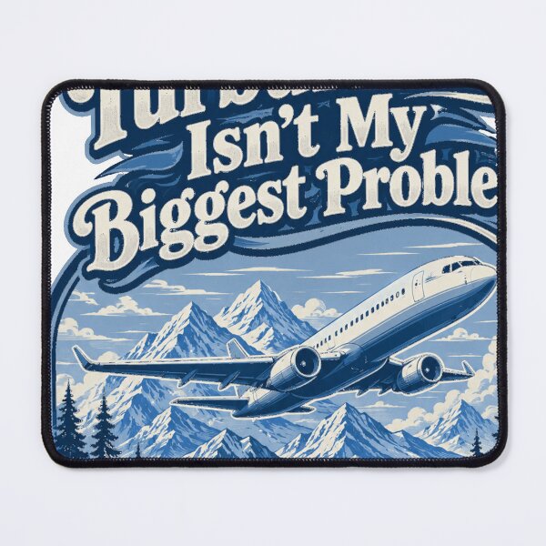 Item preview, Turbulence Isn't My Biggest Problem Airplane Flight designed and sold by JMDesignHub.