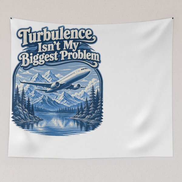 Item preview, Turbulence Isn't My Biggest Problem Airplane Flight designed and sold by JMDesignHub.