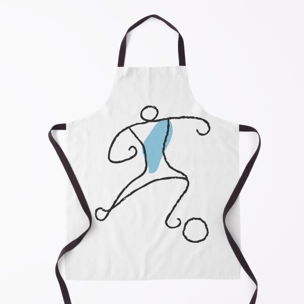Item preview, Minimalist Football Player World Cup Print designed and sold by missbobbit.