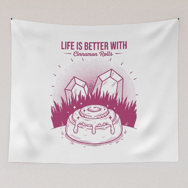 Item preview, Breakfast Life Is Better With Cinnamon Rolls designed and sold by LuminOrb.