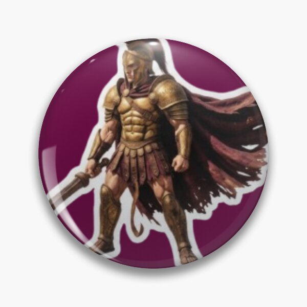 Item preview, Spartan Warrior Sticker - ancient greek soldier designed and sold by jmavila.