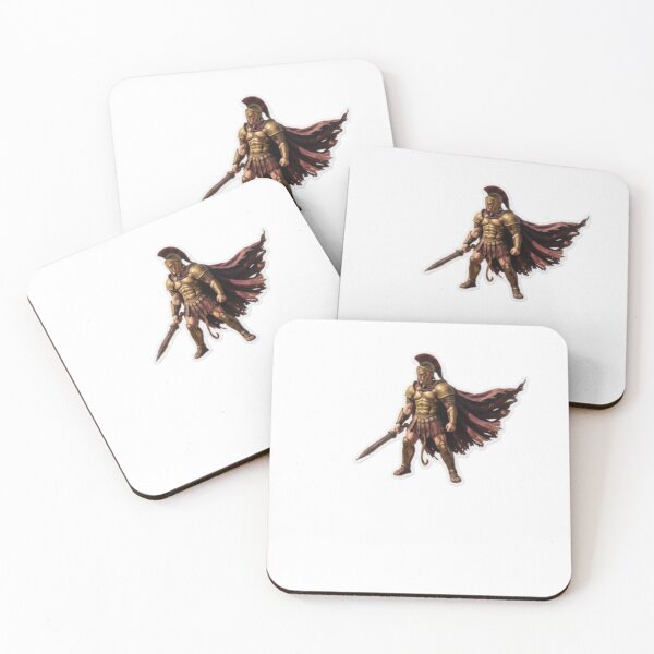 Item preview, Spartan Warrior Sticker - ancient greek soldier designed and sold by jmavila.