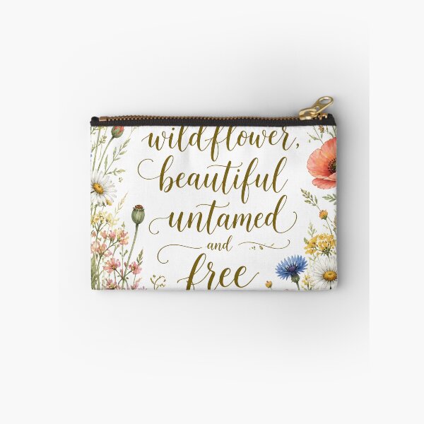 Item preview, Be Like A Wildflower Beautiful Untamed And Free Floral Art designed and sold by Luna-Flow.