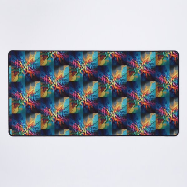 Item preview, Paris Abstract – Colorful Calligraphy Design designed and sold by Dogandesighn.