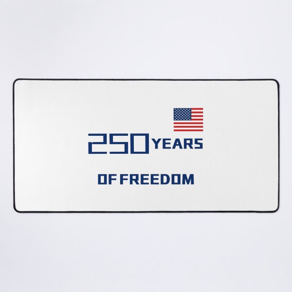 Item preview, 250 YEARS OF FREEDOM – America 250 Semiquincentennial Tee | Uncle Jichuan designed and sold by Uncle-Jichuan.