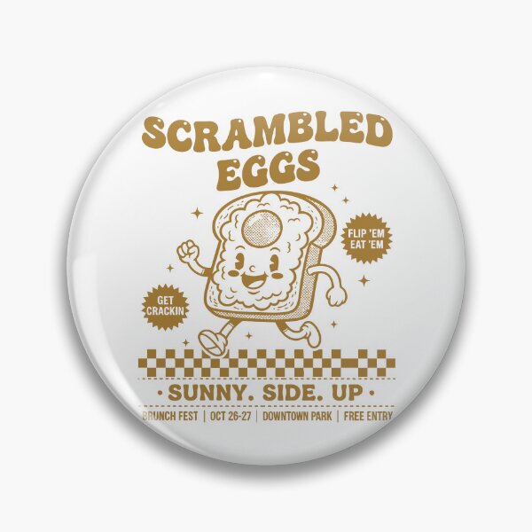 Item preview, Breakfast Funny Brunch Scrambled Eggs Sunny Side designed and sold by LuminOrb.