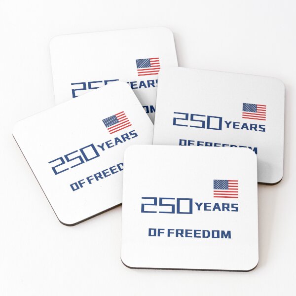 Item preview, 250 YEARS OF FREEDOM – America 250 Semiquincentennial Tee | Uncle Jichuan designed and sold by Uncle-Jichuan.