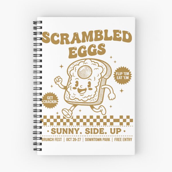 Item preview, Breakfast Funny Brunch Scrambled Eggs Sunny Side designed and sold by LuminOrb.
