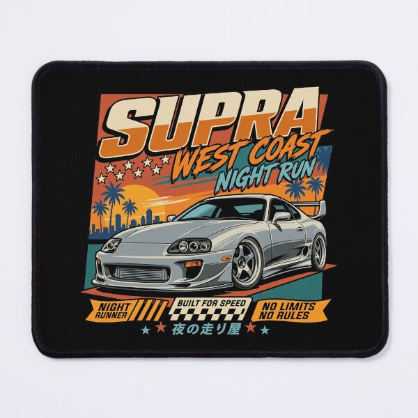Item preview, Retro 90s JDM Sports Car West Coast Night Run designed and sold by Vermanartist.
