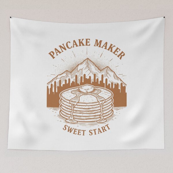 Item preview, Breakfast Pancake Maker Sweet Start Funny Brunch designed and sold by LuminOrb.