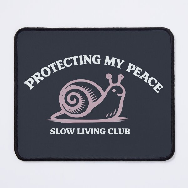 Item preview, Protecting My Peace Snail - Ironic Streetwear designed and sold by MavtM.