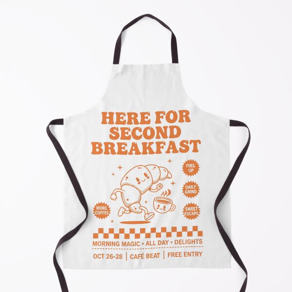 Item preview, Breakfast Funny Brunch Coffee Second Breakfast designed and sold by LuminOrb.