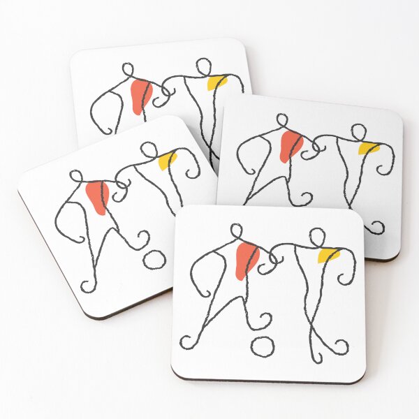 Item preview, Minimalist Football Players World Cup Print designed and sold by missbobbit.