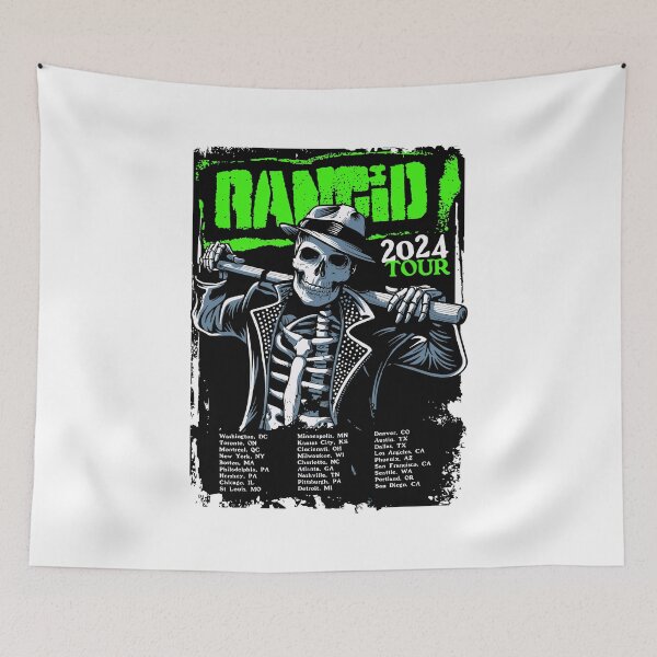 Item preview, RANCID - High Voltage California Punk Rock 2024 Tour designed and sold by rockfanatic.
