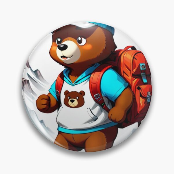 Item preview, Adventurous bear designed and sold by ZeusGallery.