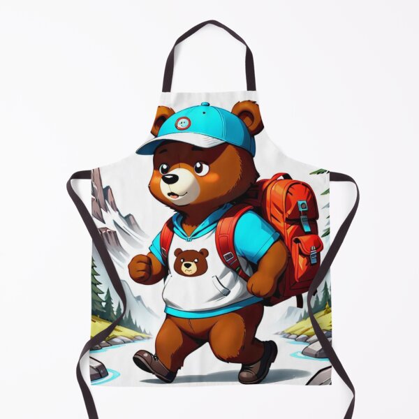 Item preview, Adventurous bear designed and sold by ZeusGallery.