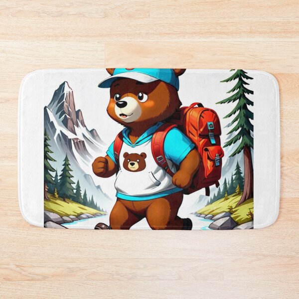 Item preview, Adventurous bear designed and sold by ZeusGallery.