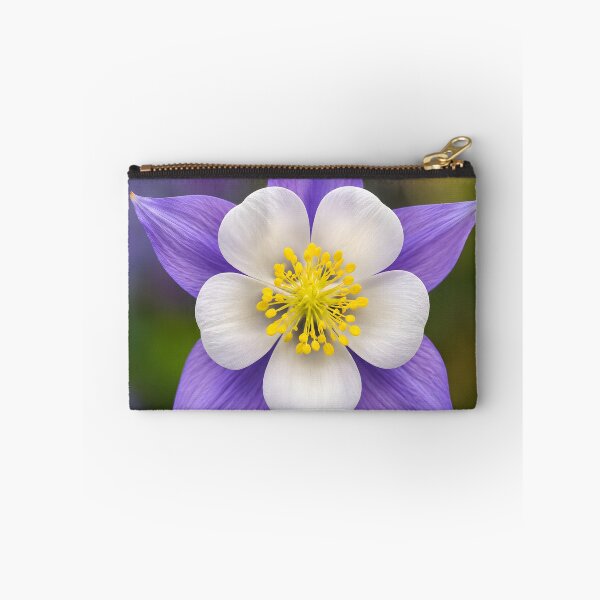 Item preview, Luxury Botanical - Blue Columbine designed and sold by Violafleurviolett.