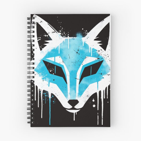 Item preview, Neon Cyan Esports Fox Gaming Mascot designed and sold by MagsMarC.