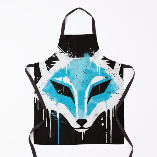 Item preview, Neon Cyan Esports Fox Gaming Mascot designed and sold by MagsMarC.