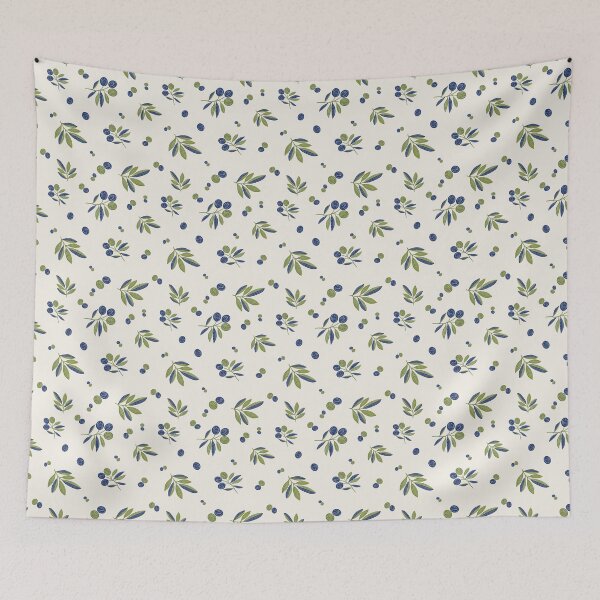 Item preview, Mediterranean Olive Branch Pattern designed and sold by Little Wimbly.