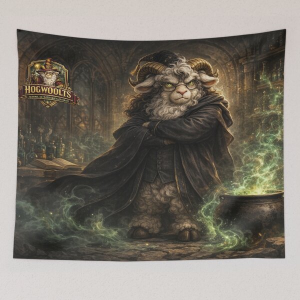 Item preview, Professor Ewe-Nape, Master of Moody Mixtures | Hogwooltz Sheepism Parody designed and sold by Thpoar.
