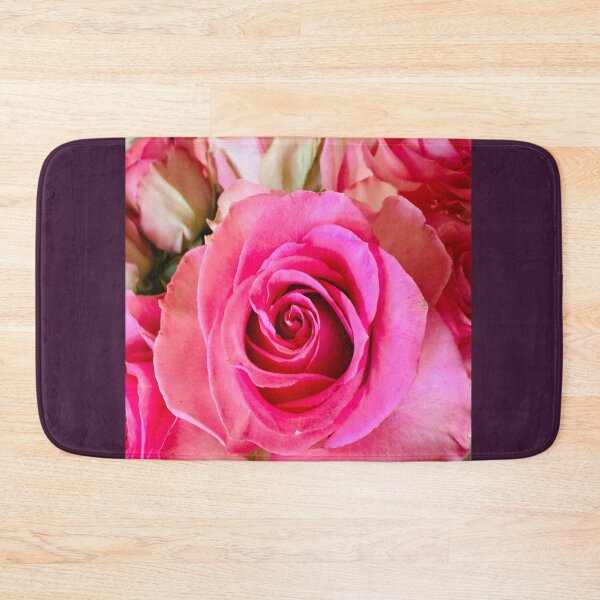 Item preview, Vibrant Pink Rose Bouquet Floral Photography designed and sold by BalkanBloom.