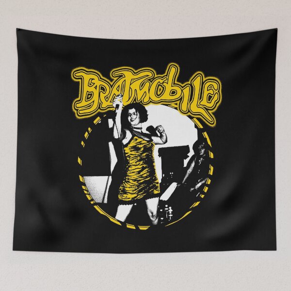Item preview, Silhouette Yellow Style Punk Rock Band designed and sold by GlamRetro.