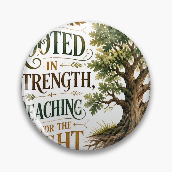 Item preview, Rooted In Strength Reaching For The Light Oak Tree Art designed and sold by Luna-Flow.