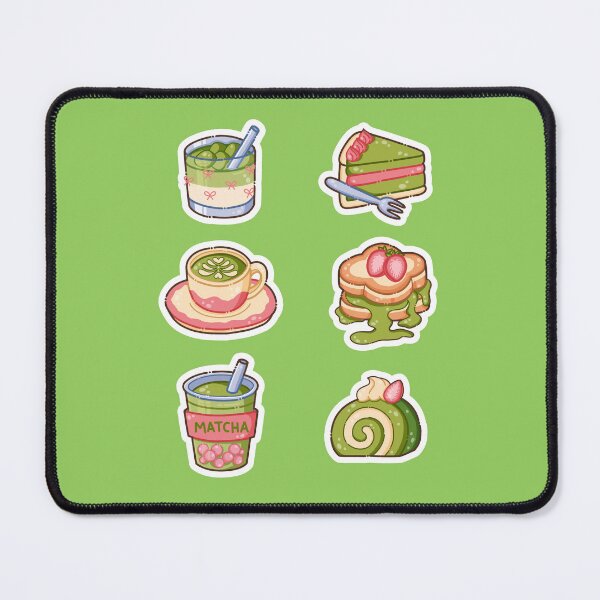 Item preview, Matcha Café Treats Sticker Pack designed and sold by TheRightNotes.