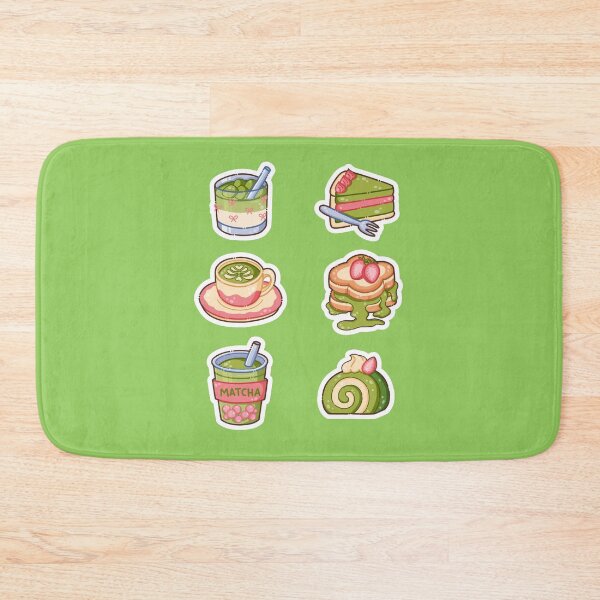 Item preview, Matcha Café Treats Sticker Pack designed and sold by TheRightNotes.
