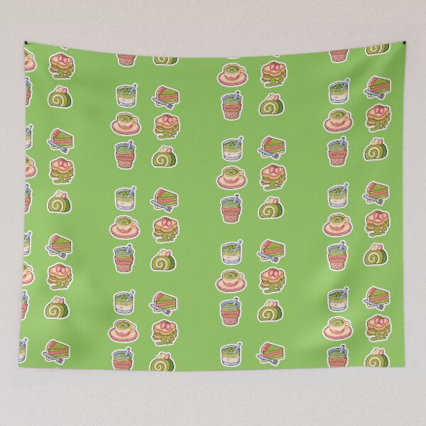 Item preview, Matcha Café Treats Sticker Pack designed and sold by TheRightNotes.