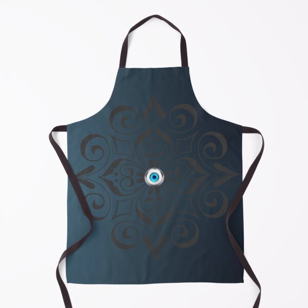Item preview, Mati Evil Eye Blue Grey Silver Navy designed and sold by Yiorgos Designs.
