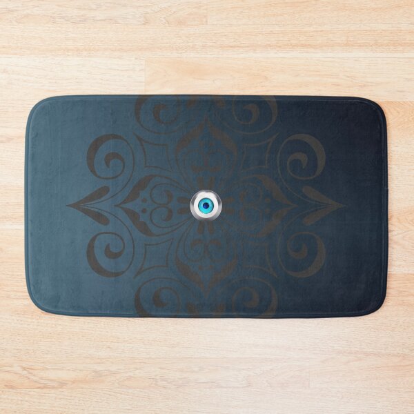 Item preview, Mati Evil Eye Blue Grey Silver Navy designed and sold by Yiorgos Designs.