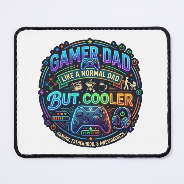 Item preview, Gamer Dad: Like a Normal Dad But Cooler designed and sold by LevelUpLad.