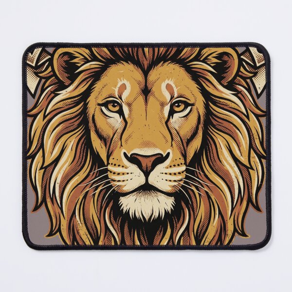 Item preview, Strong And Courageous Lion designed and sold by PosiPrints.
