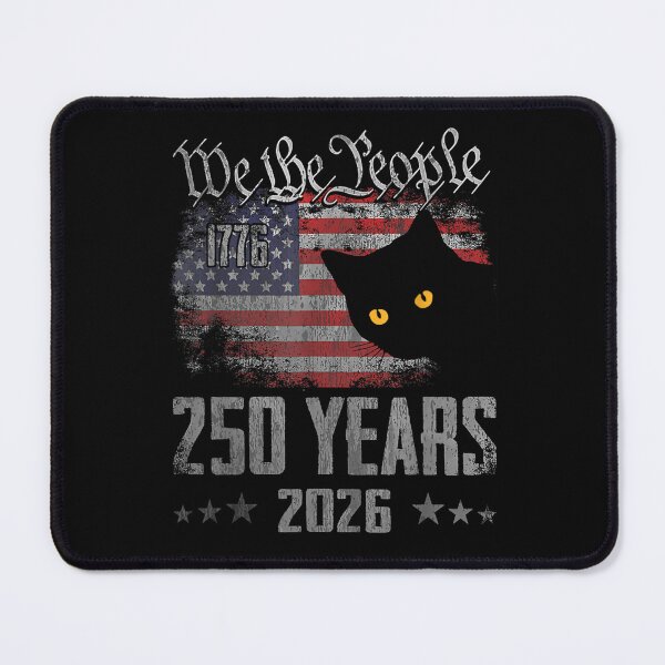 Item preview, We The People 1776 Cat American Patriot 250th Anniversary 2026 designed and sold by GrumpySableye.