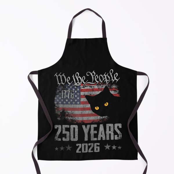 Item preview, We The People 1776 Cat American Patriot 250th Anniversary 2026 designed and sold by GrumpySableye.