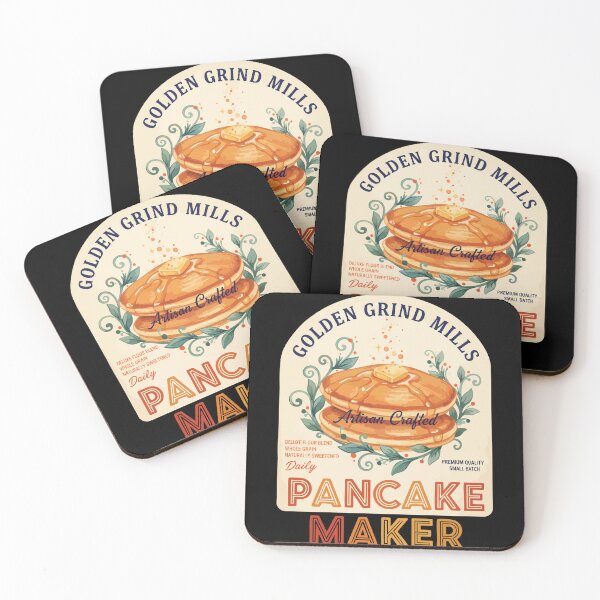 Item preview, Breakfast Funny Brunch Coffee Pancake Food Bacon designed and sold by LuminOrb.