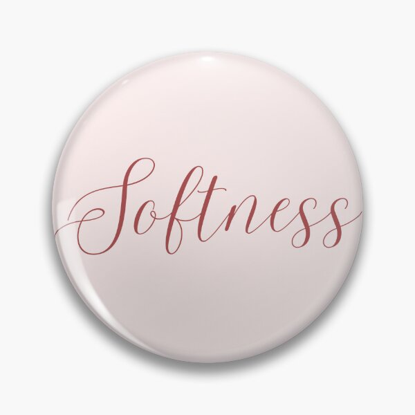 Item preview, Softness Pink Typography Pastel Background Minimal Aesthetic Design designed and sold by KleanGirlAesthetics.