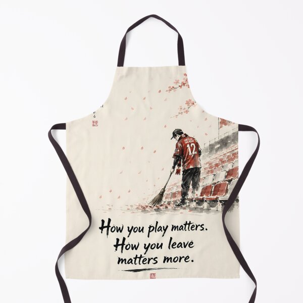 Item preview, How You Play Matters How You Leave Matters More — Japanese Fan Soccer World Cup Art Print designed and sold by AbderraimArt.