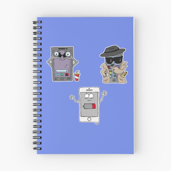 Item preview, Funny Smartphone Sticker Pack | Cute Cell Phone Meme Cartoon designed and sold by MyxaART.