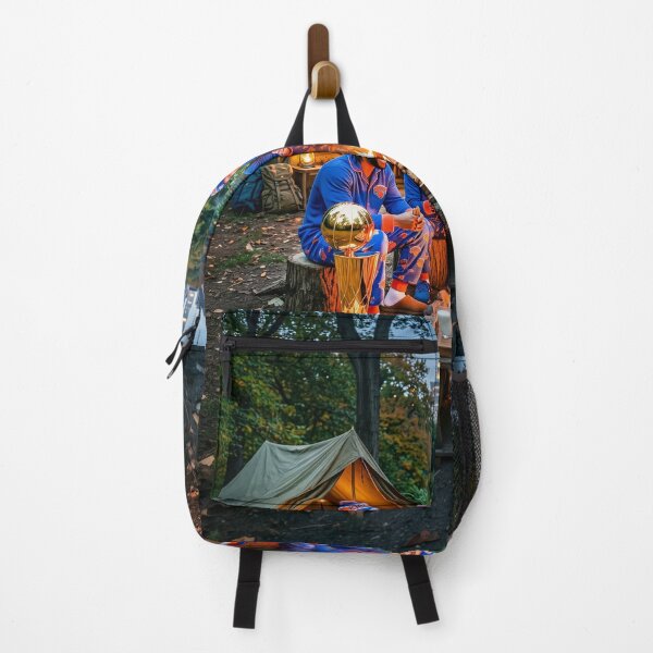 Item preview, Jalen Brunson Campfire With NY Knicks Super Fans designed and sold by Home Decor Art.